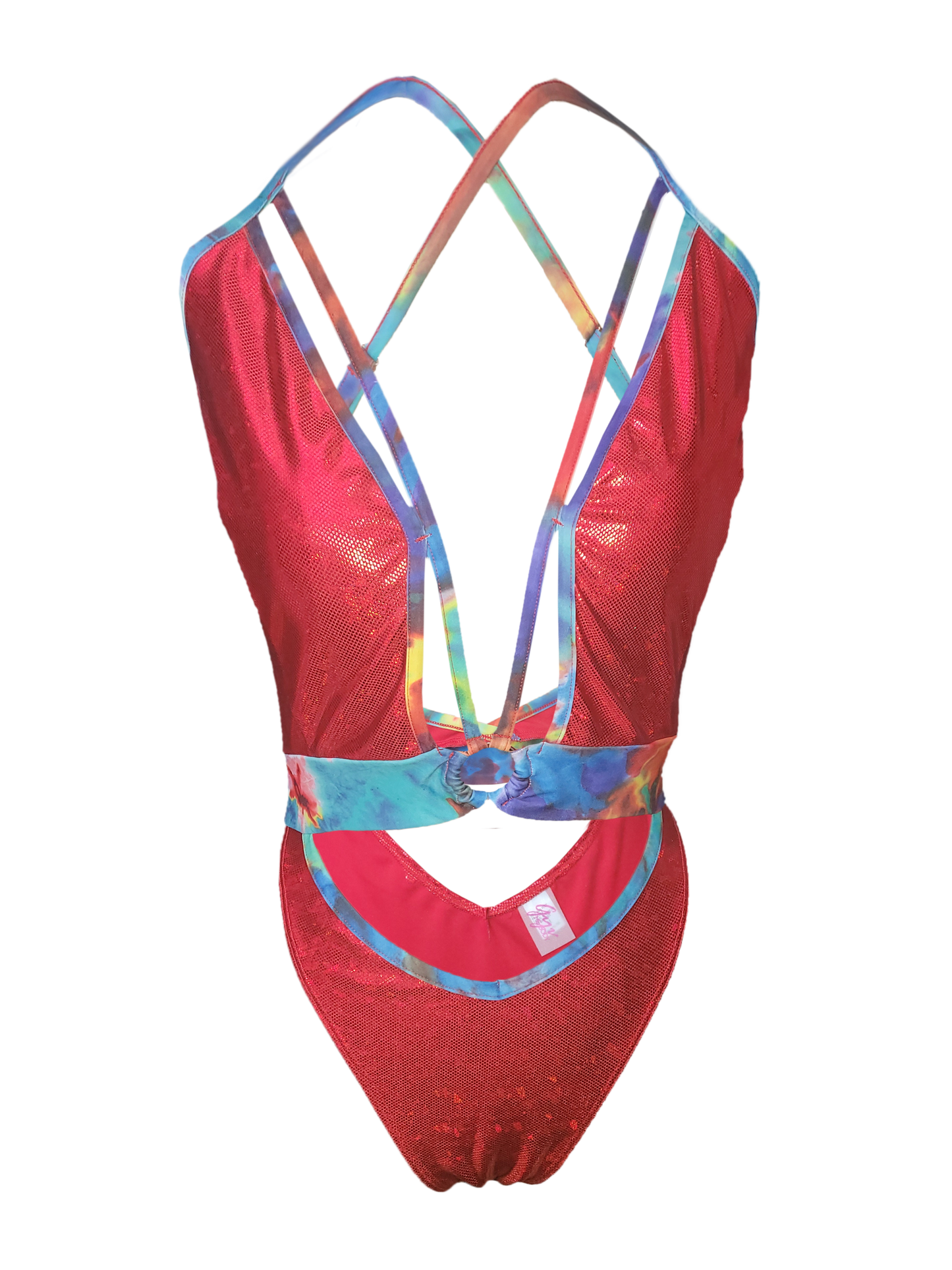 Carnival Crimson Bloom Bodysuit