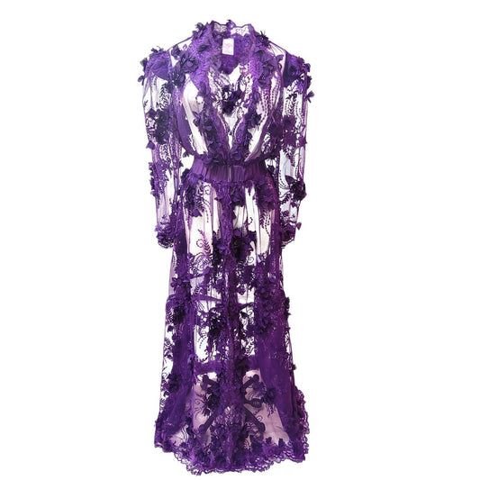 Monarchy Lace Robe
