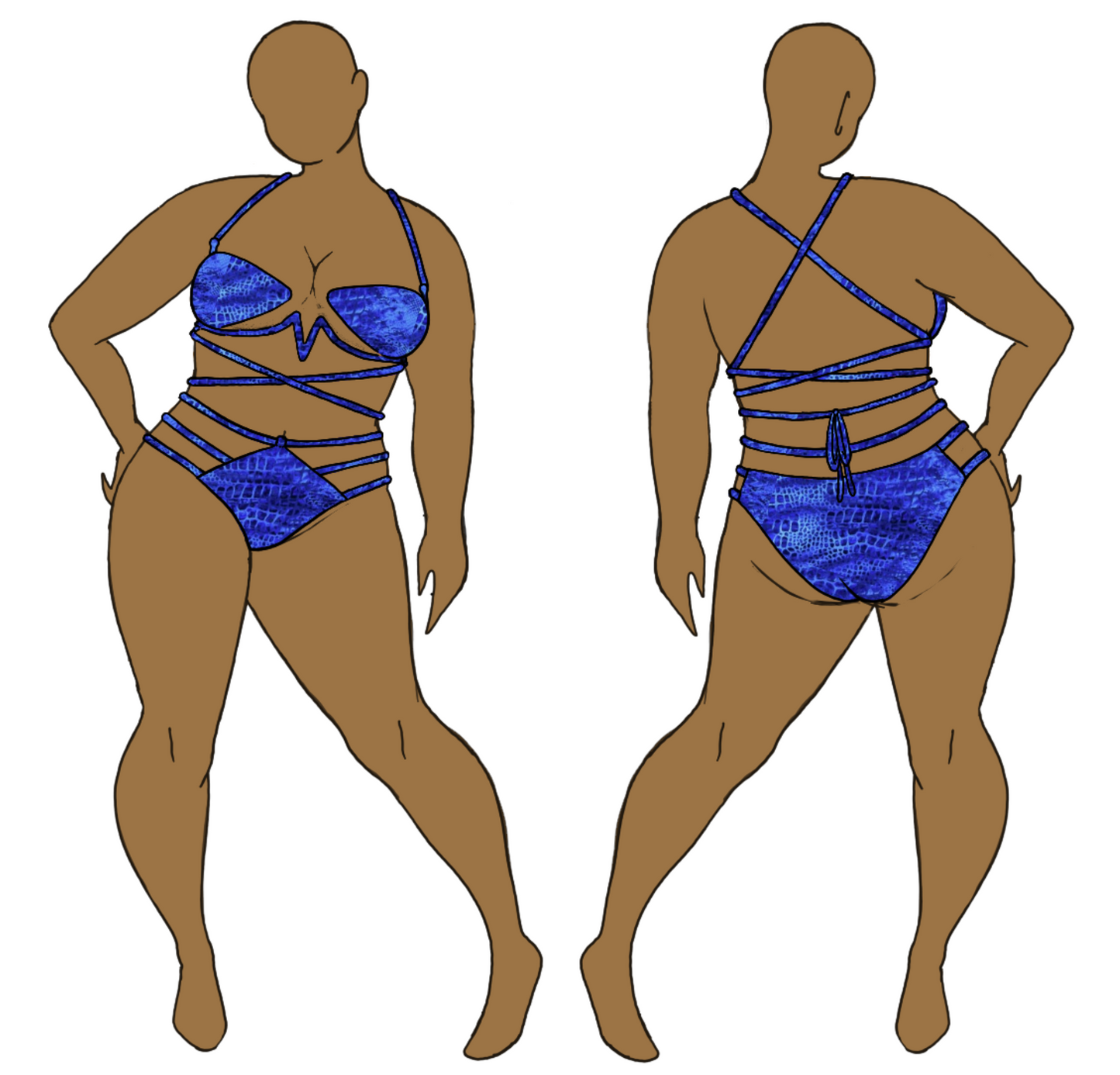 Jouvert Kiss Bling Bra