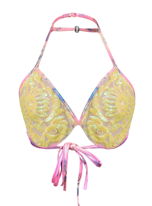 Sample Size Carnival Bra Top