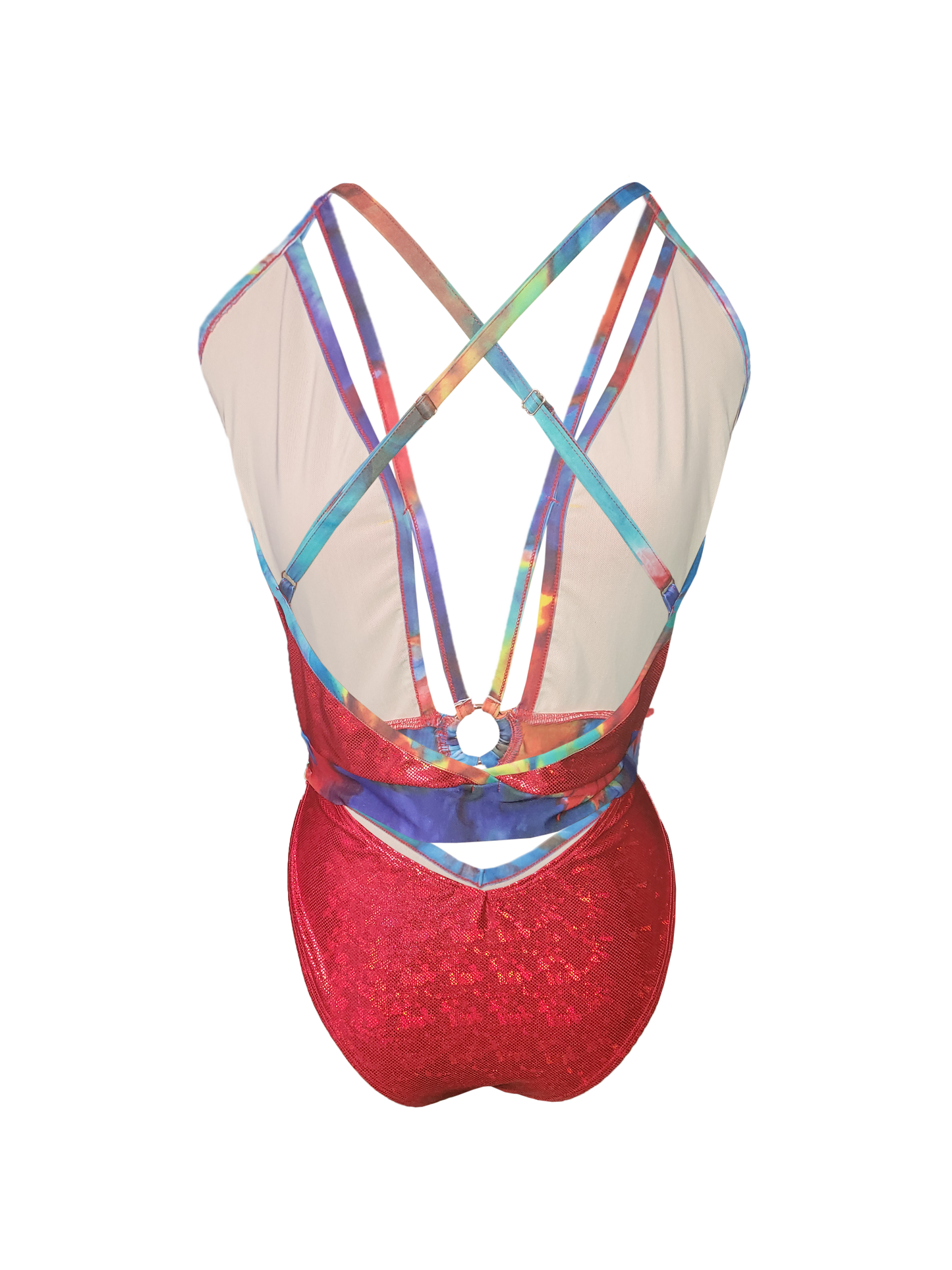 Carnival Crimson Bloom Bodysuit