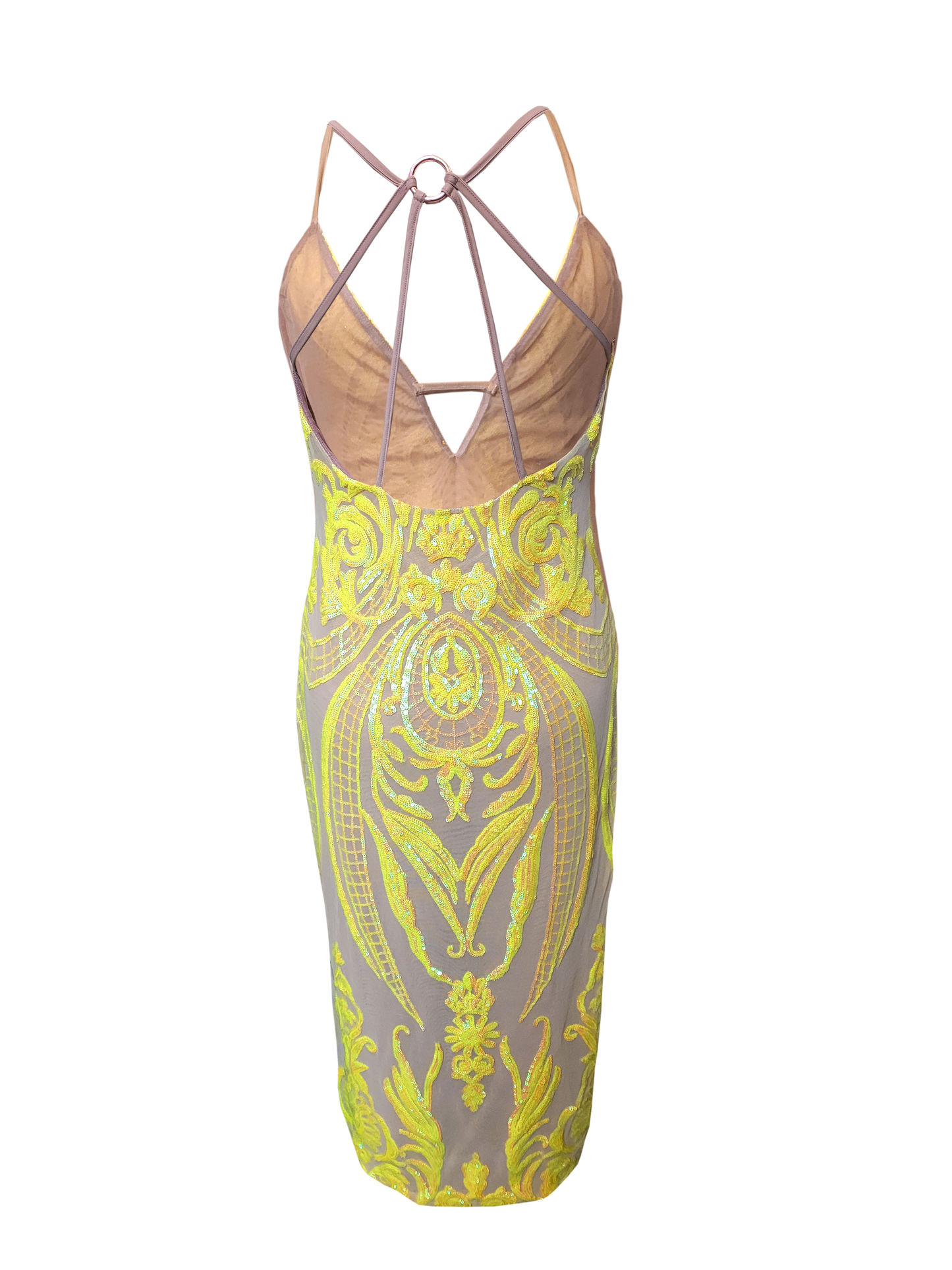 Empress Dress Sunshine Back