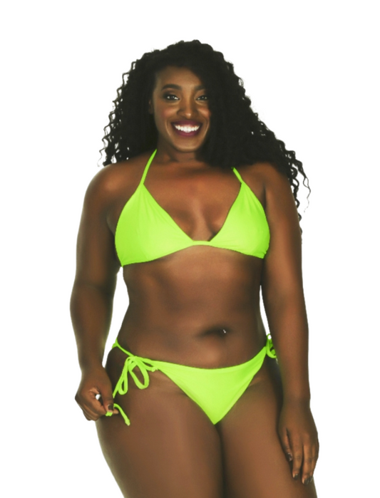Green String Bikini