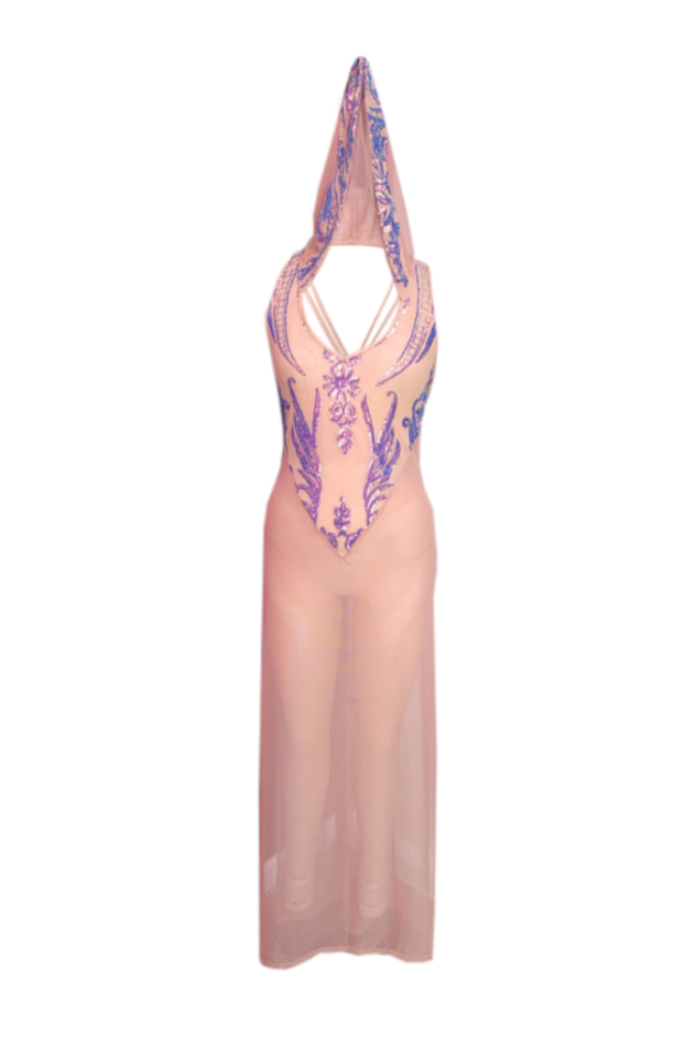 Phantom Dress Amethyst Rose