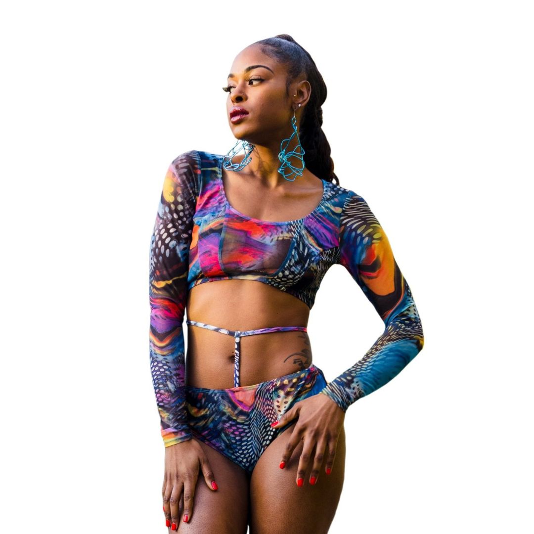 Illusions of Tattoo Bikini Set